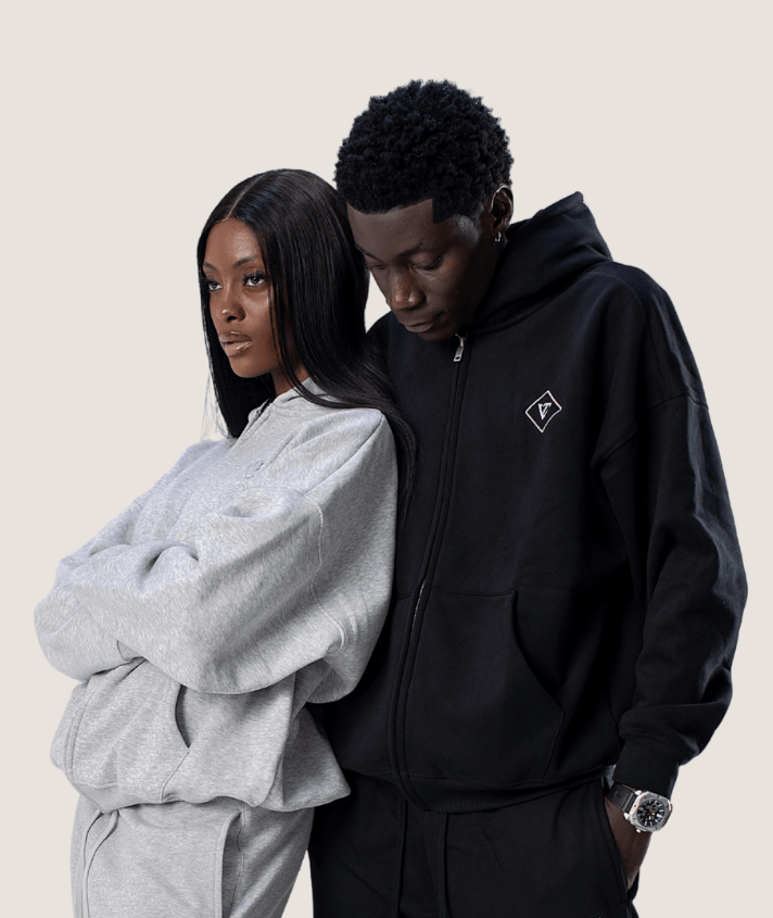 VT Embroidered Zip Hoodie